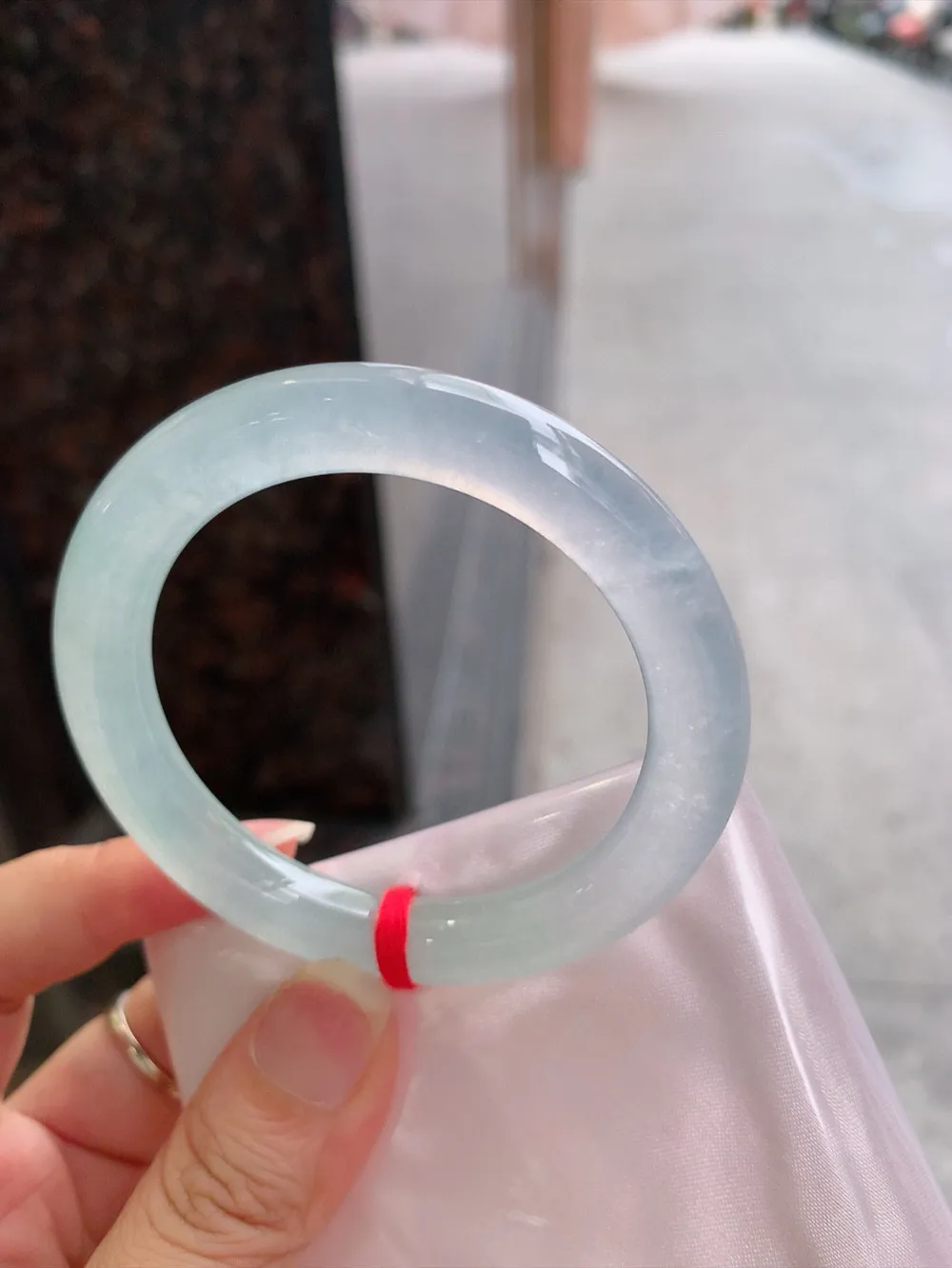 圆条冰玻绿 无瑕 尺寸:50.2/8.5/9.1 种水好🥰🥰