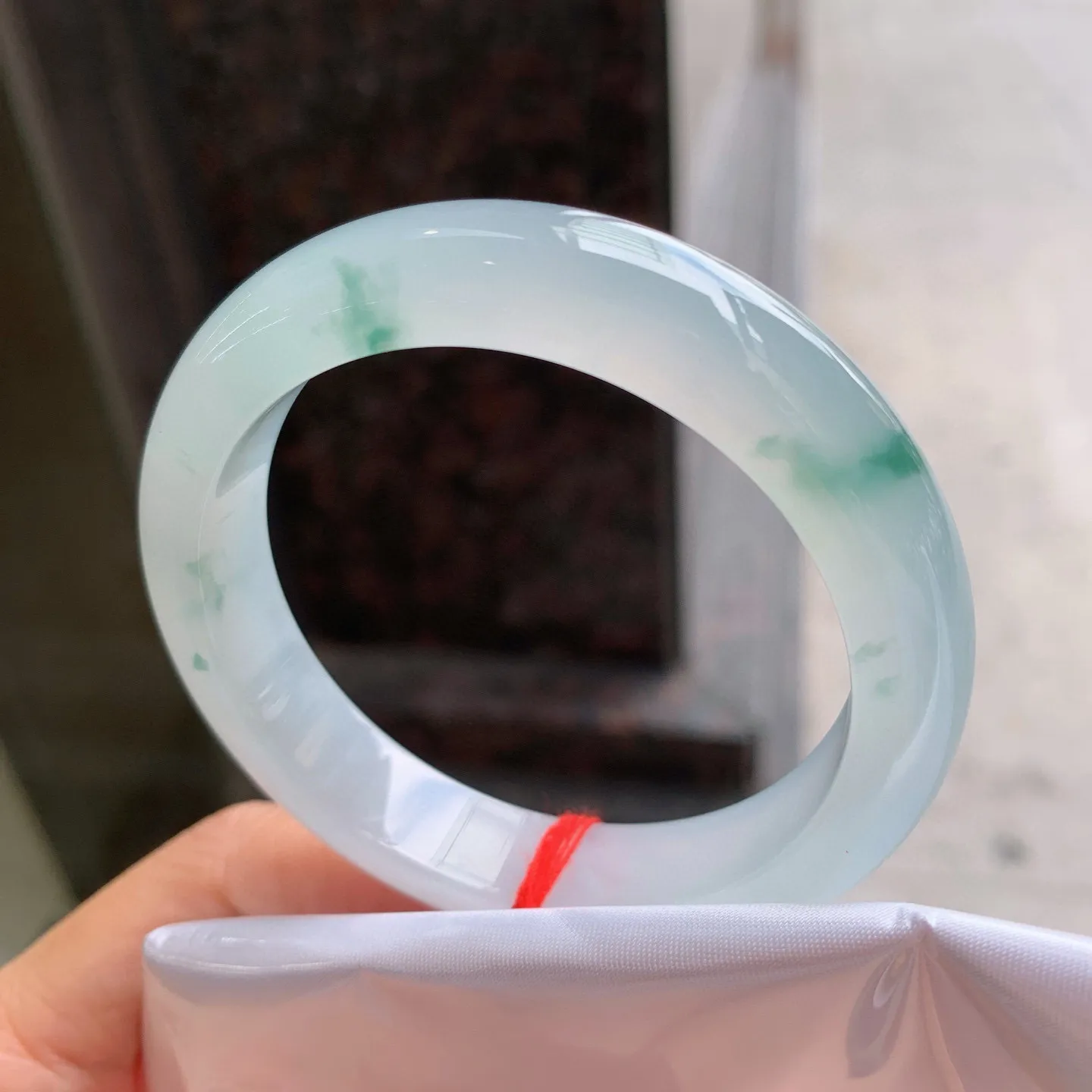 正圈冰飘花 尺寸：54.4/12.2/8.4mm