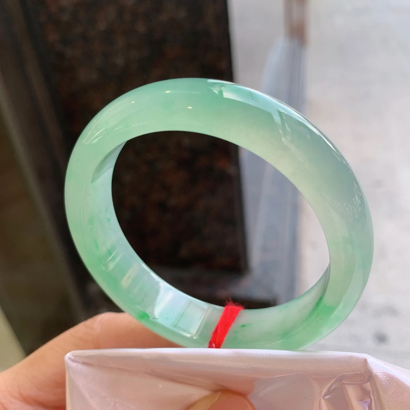 正圈冰飘绿 尺寸：55.5/14.3/8mm