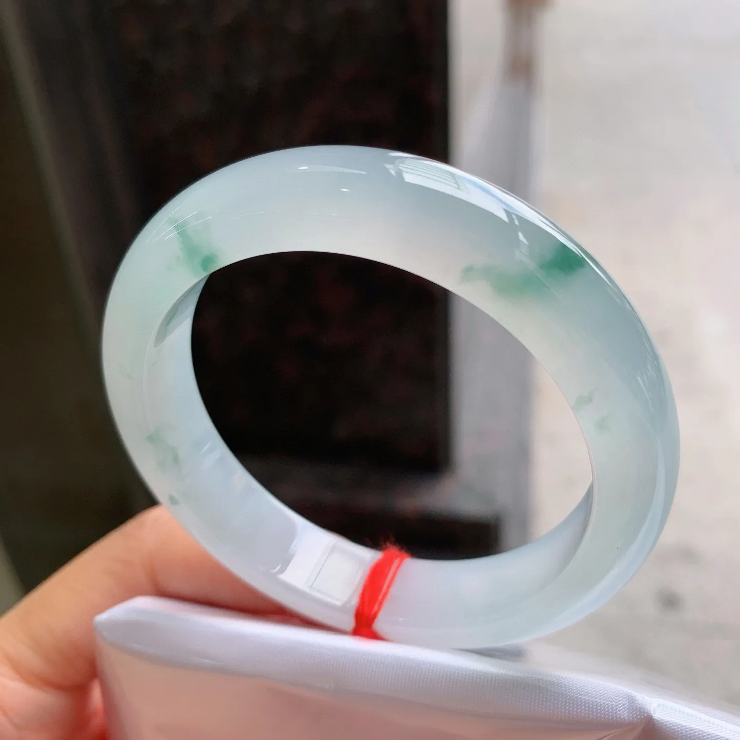 正圈冰飘花 尺寸：54.4/12.2/8.4mm