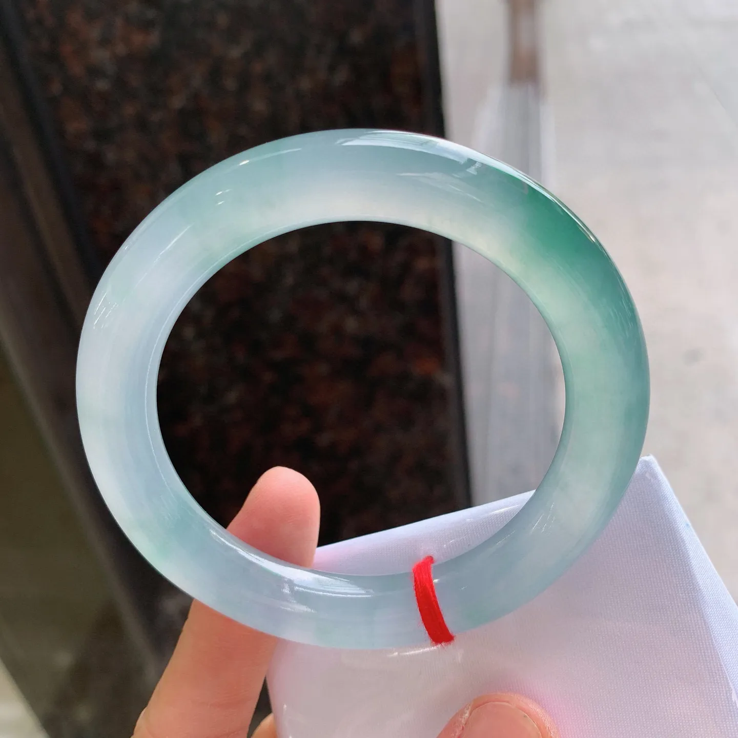 圆条冰飘花 尺寸：58.6/11.1mm
