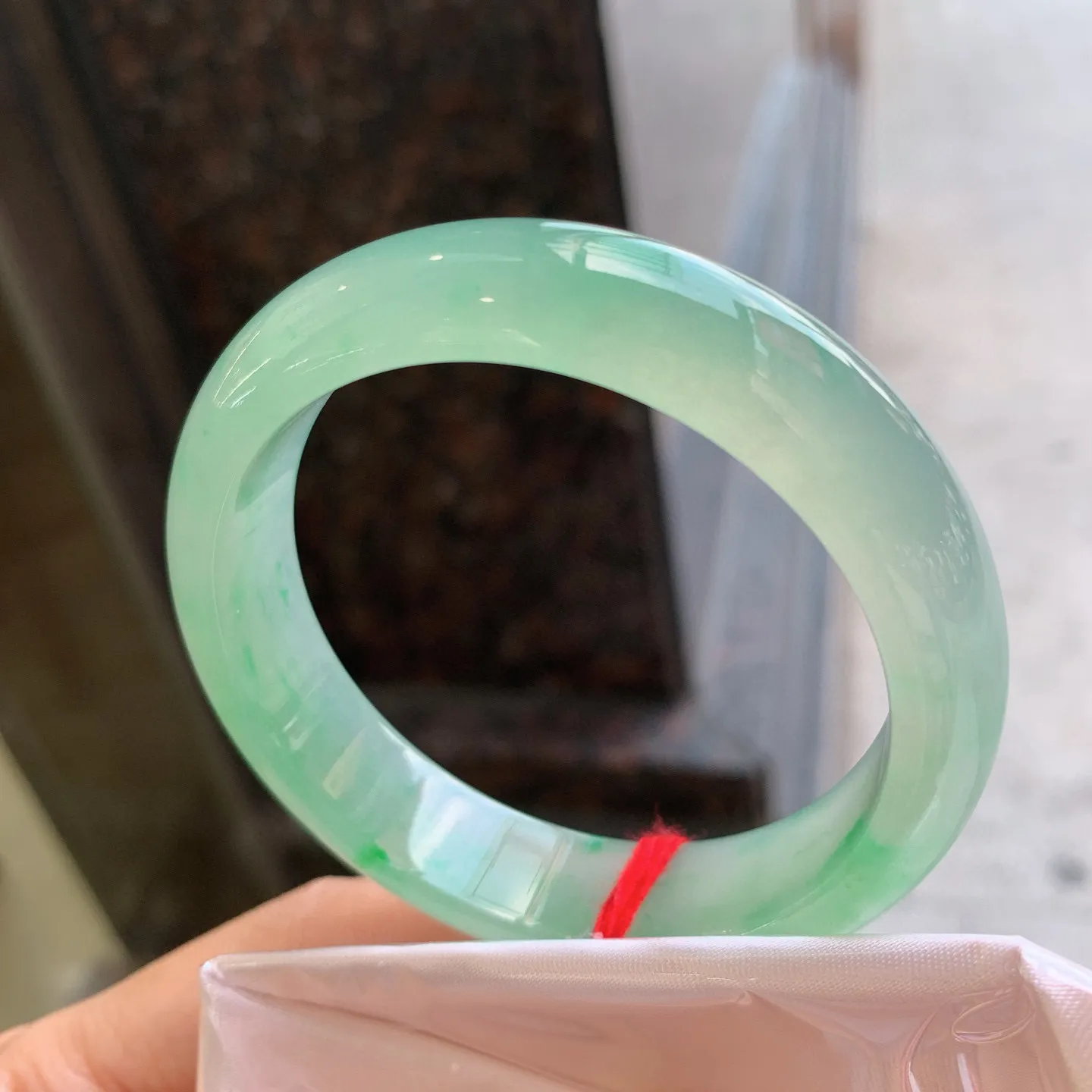 正圈冰飘绿 尺寸：55.5/14.3/8mm