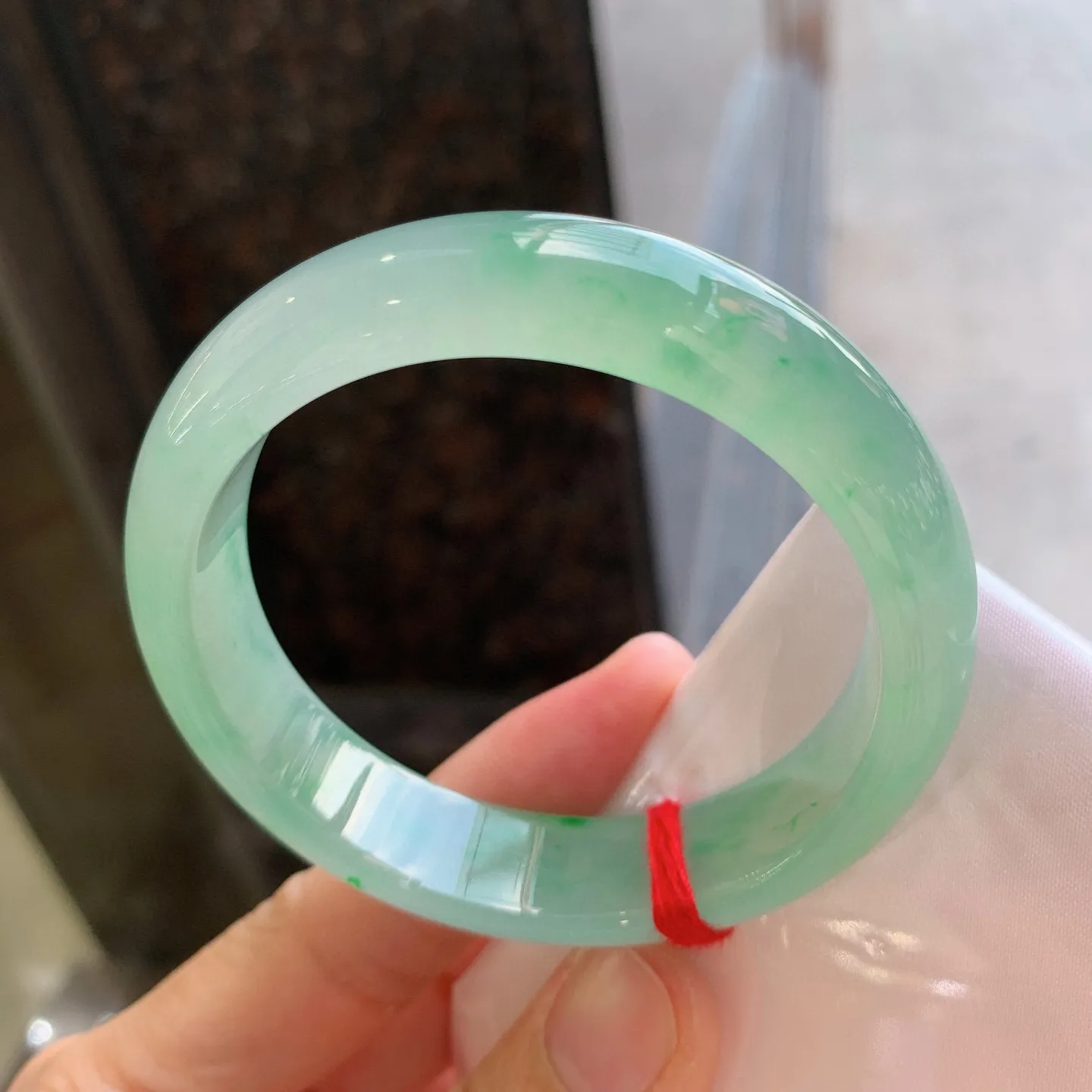 正圈冰飘绿 尺寸：55.5/14.3/8mm