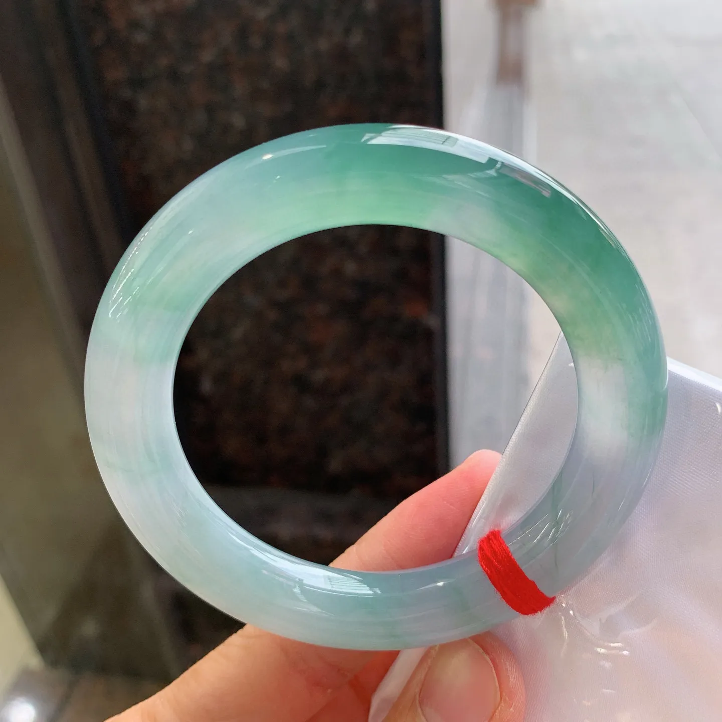 圆条冰蓝水 尺寸：58/12.2mm