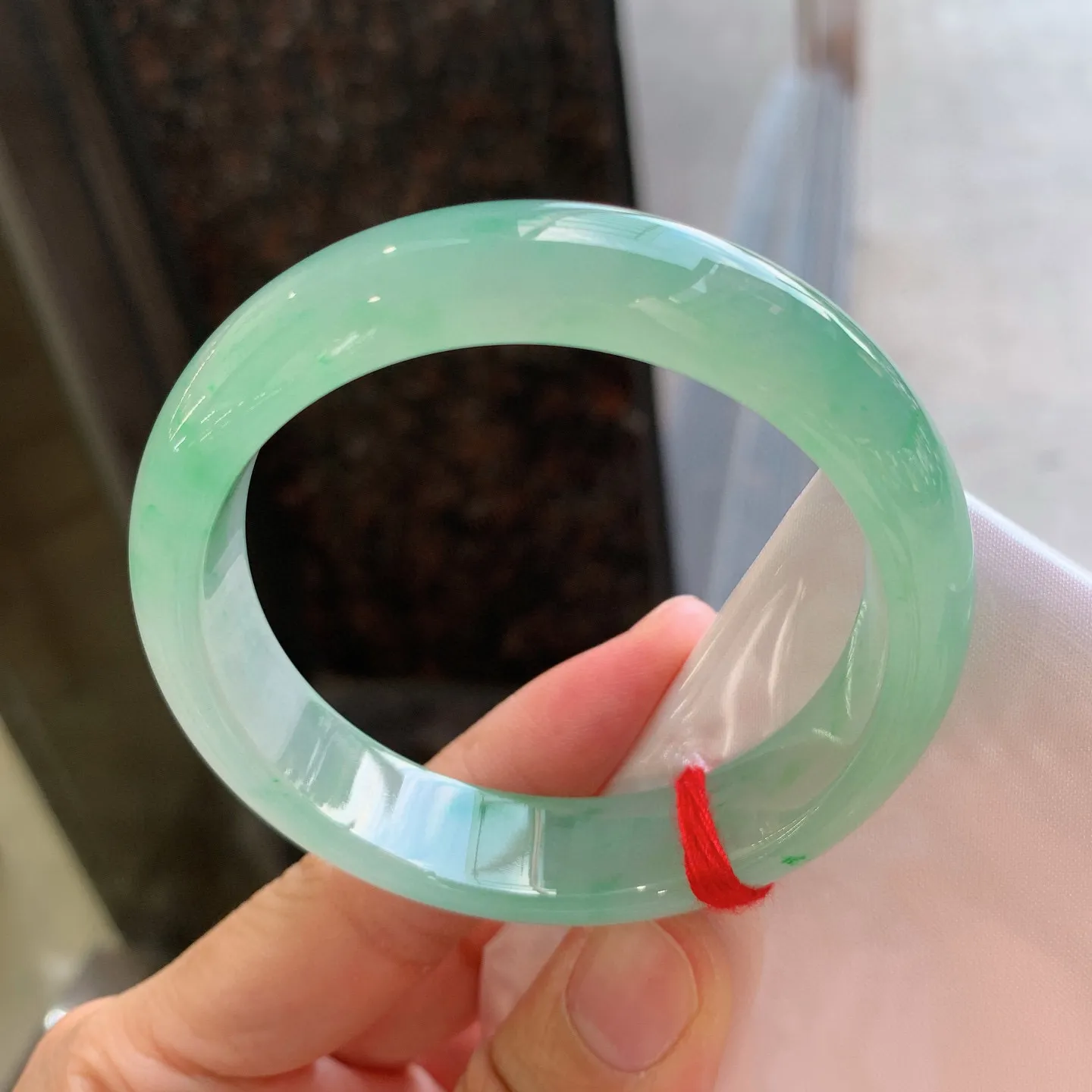 正圈冰飘绿 尺寸：55.5/14.3/8mm