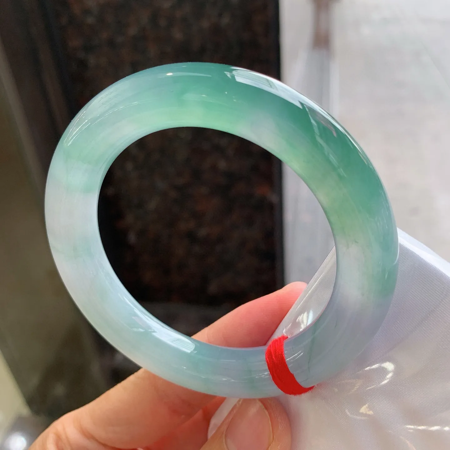 圆条冰蓝水 尺寸：58/12.2mm