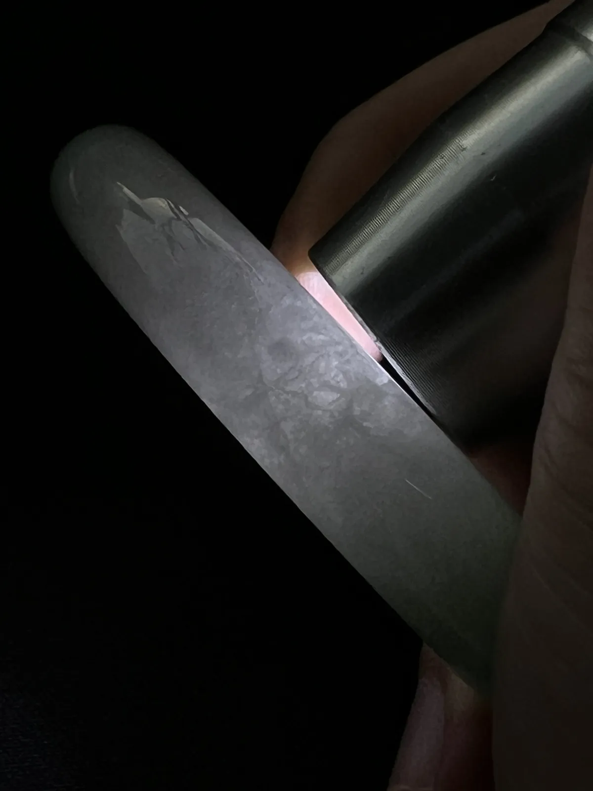 正圈57.6圈口，翡翠白底青飘绿手镯