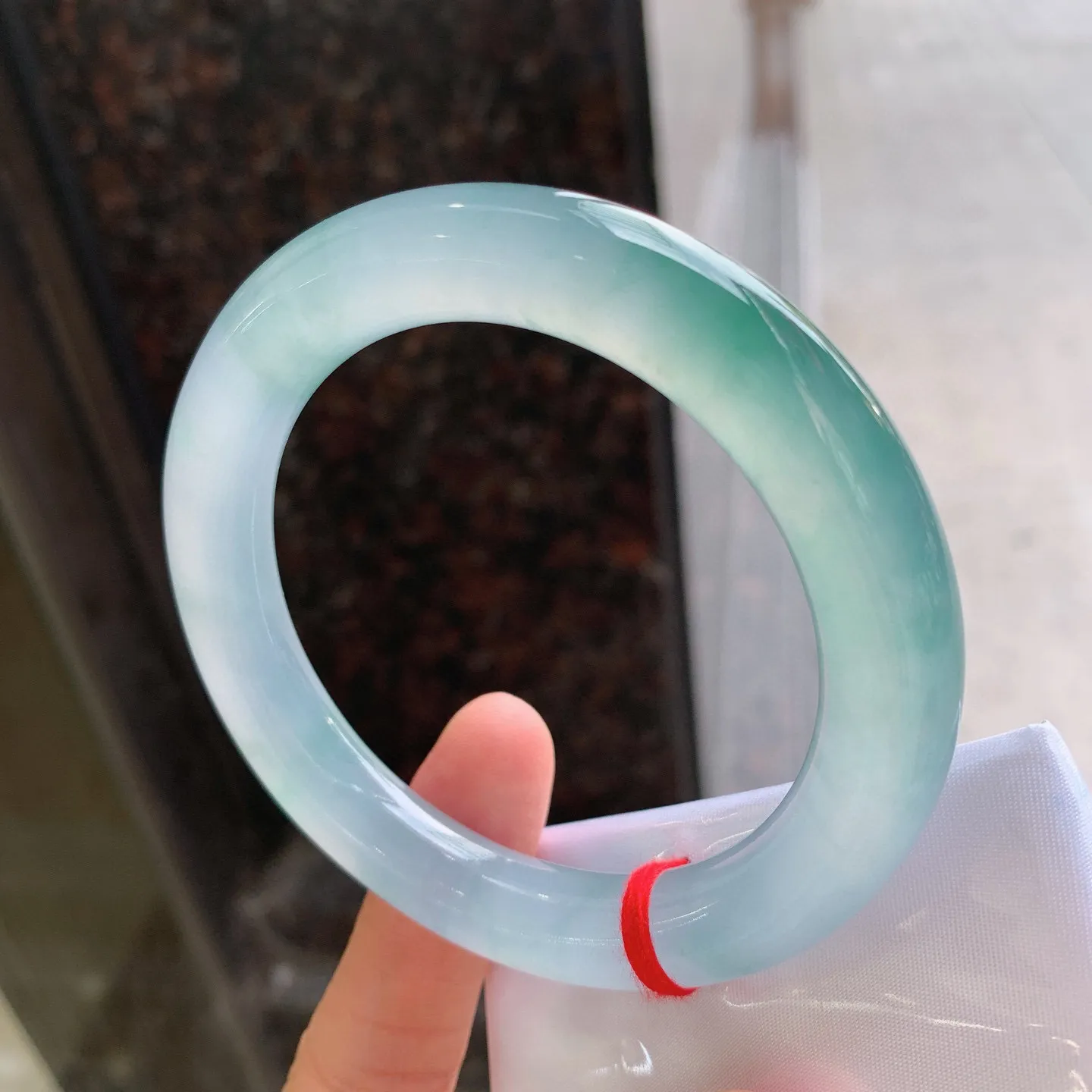 圆条冰飘花 尺寸：58.6/11.1mm