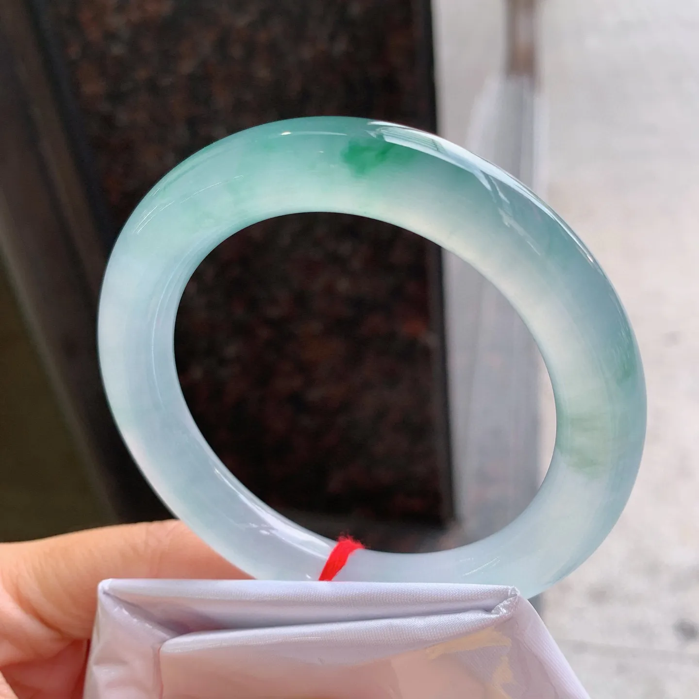 圆条冰飘花 尺寸：58.6/11.1mm