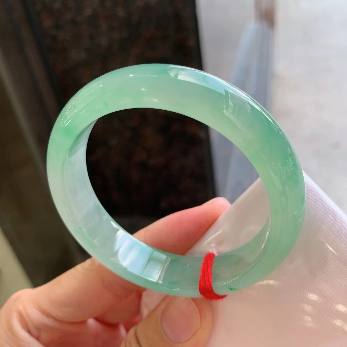 正圈冰飘绿 尺寸：55.5/14.3/8mm