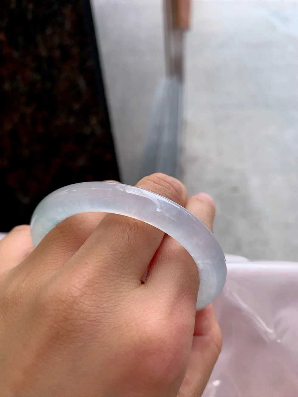 圆条冰玻绿 无瑕 尺寸:50.2/8.5/9.1 种水好🥰🥰
