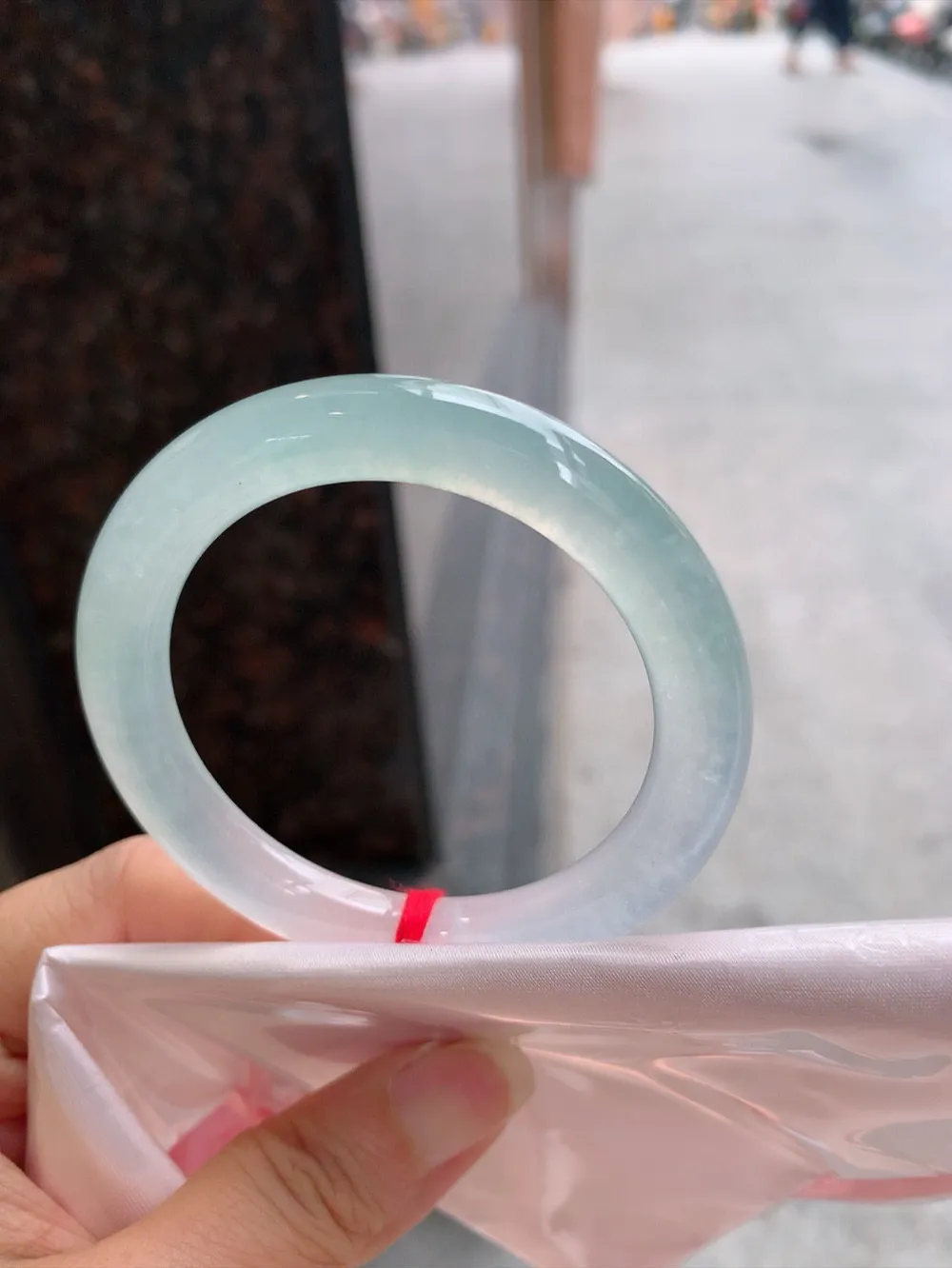 圆条冰玻绿 无瑕 尺寸:50.2/8.5/9.1 种水好🥰🥰