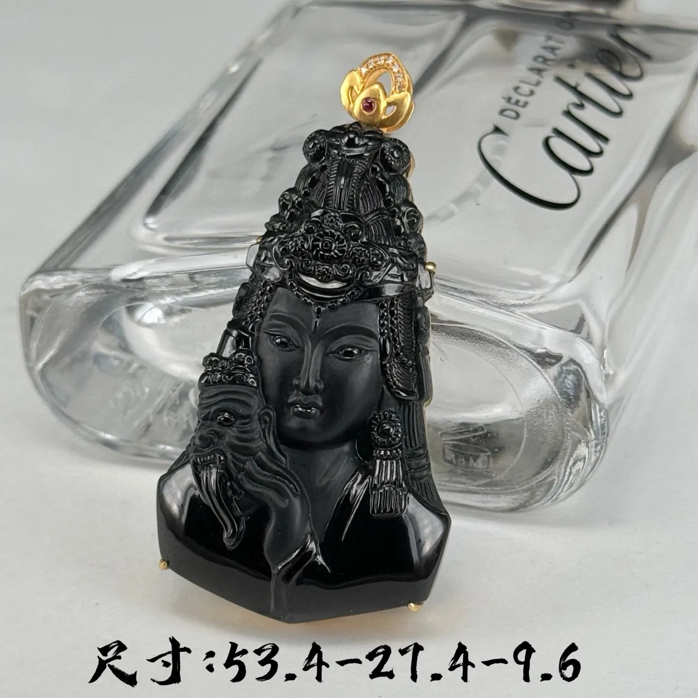 扎基拉姆 寓意吉祥如意 消灾解难、增加福报、权利、长寿、财源、平安 尺寸53.4