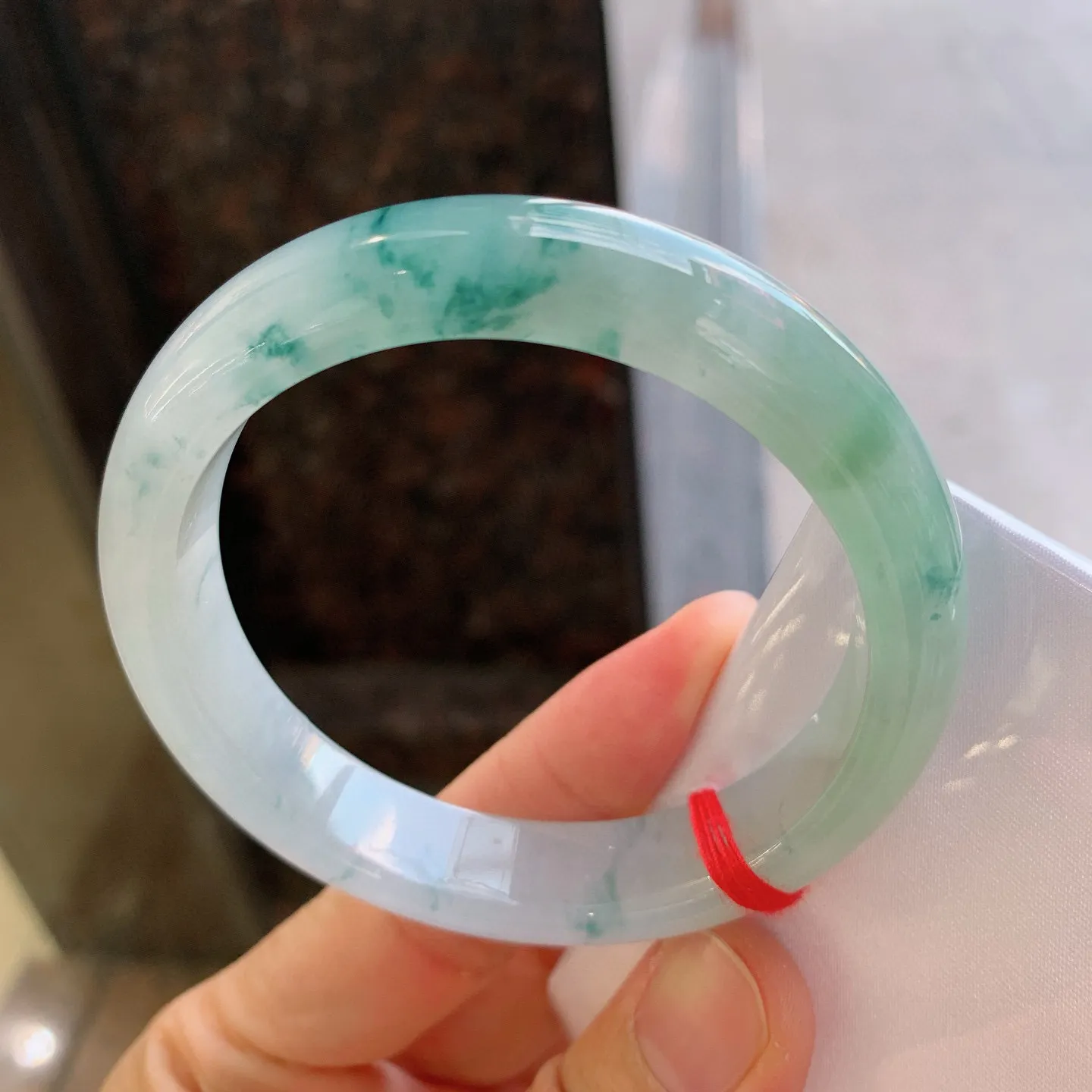 正圈冰飘花 尺寸：56.6/13/8.3mm