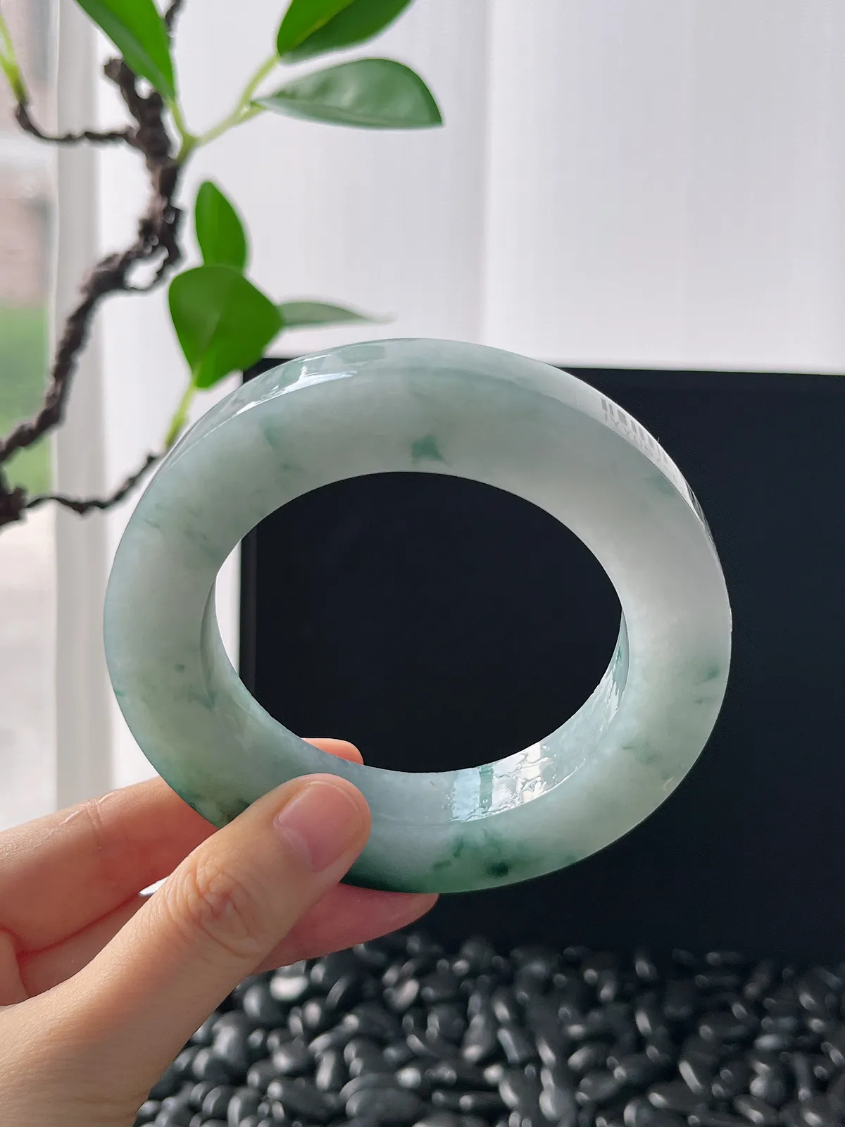翡翠毛胚，⭕️正圈最大做68，圆条最大做64，最小做58.3