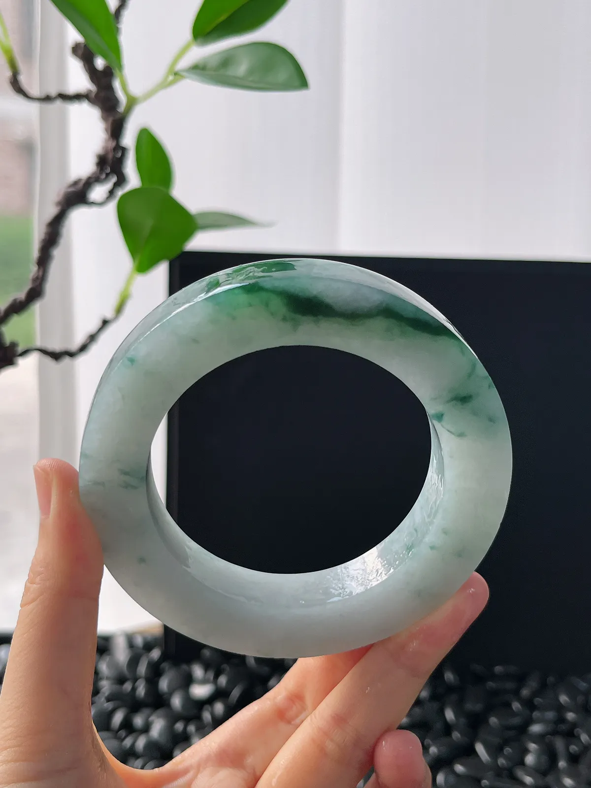 翡翠毛胚，⭕️正圈最大做68，圆条最大做64，最小做58.3