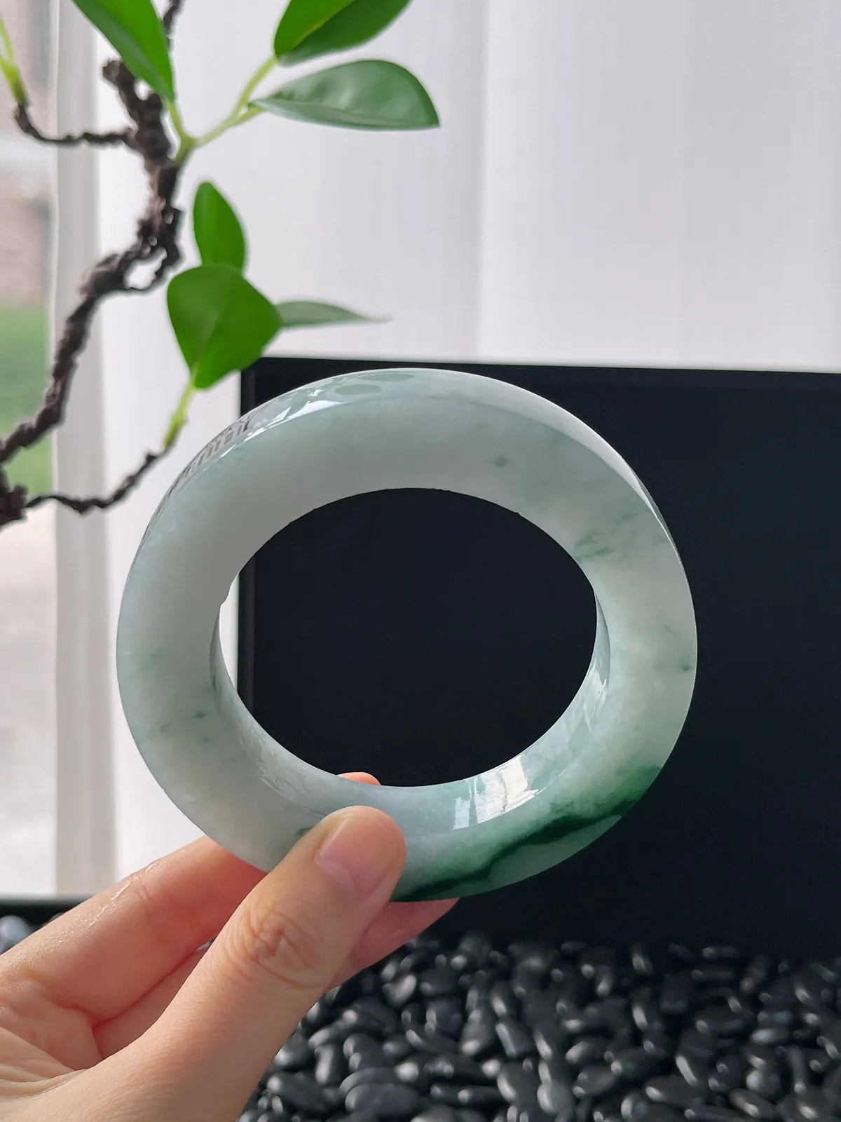 翡翠毛胚，⭕️正圈最大做68，圆条最大做64，最小做58.3