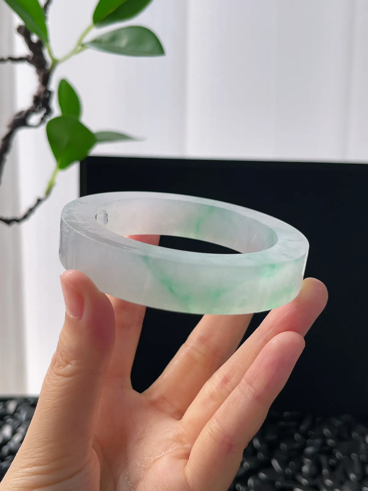 翡翠毛胚，⭕️正圈最大做58，圆条最大做54，最小做55.5