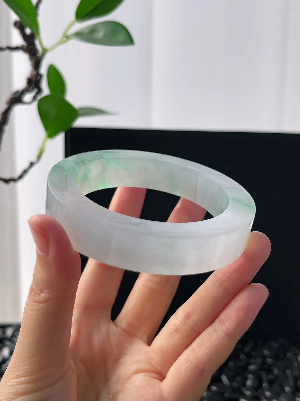 翡翠毛胚，⭕️正圈最大做58，圆条最大做54，最小做55.5