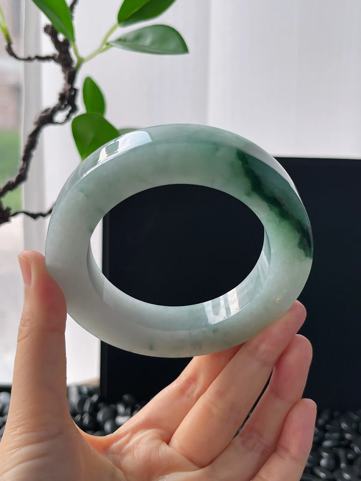 翡翠毛胚，⭕️正圈最大做68，圆条最大做64，最小做58.4