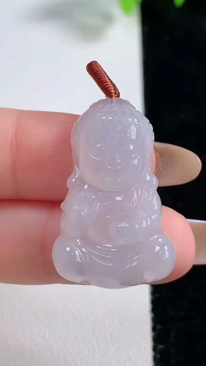 天然A货翡翠宝宝佛吊坠，尺寸30.2-19.4-5.8，重量:5.05g
10月30日