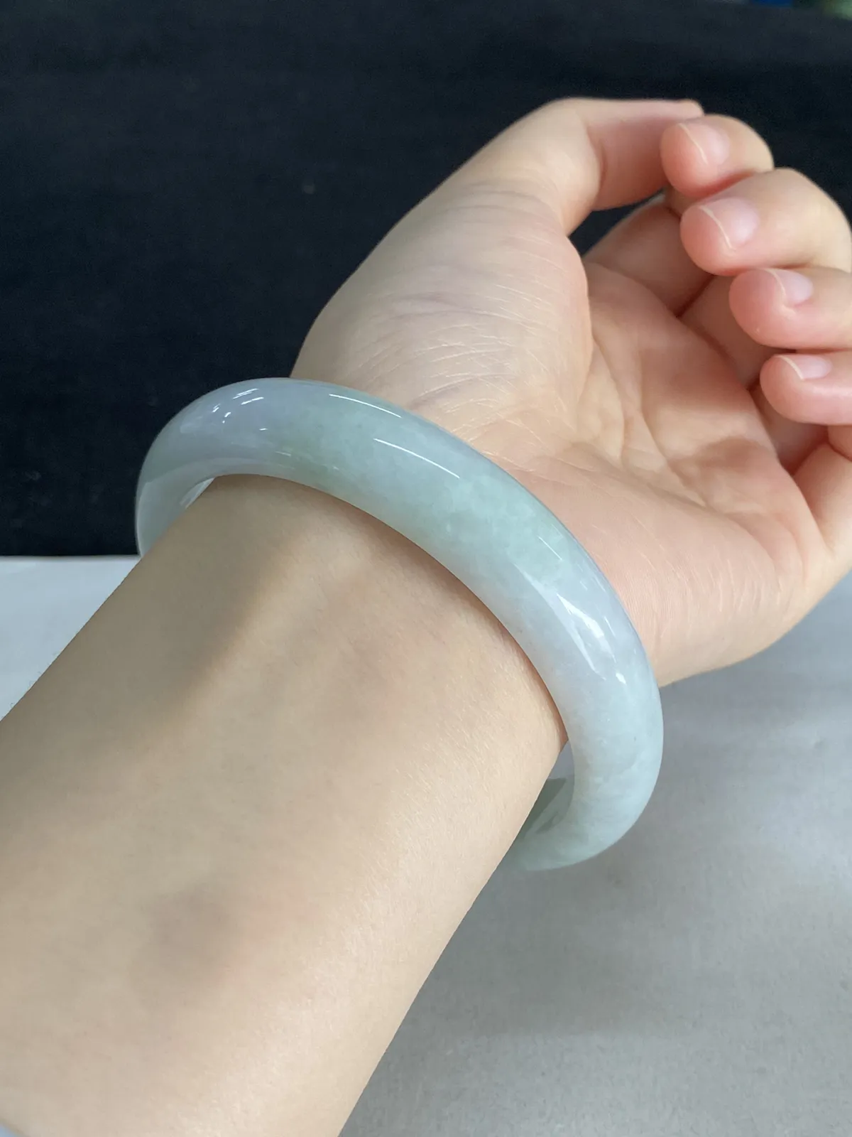 正圈62.2圈口，翡翠手镯