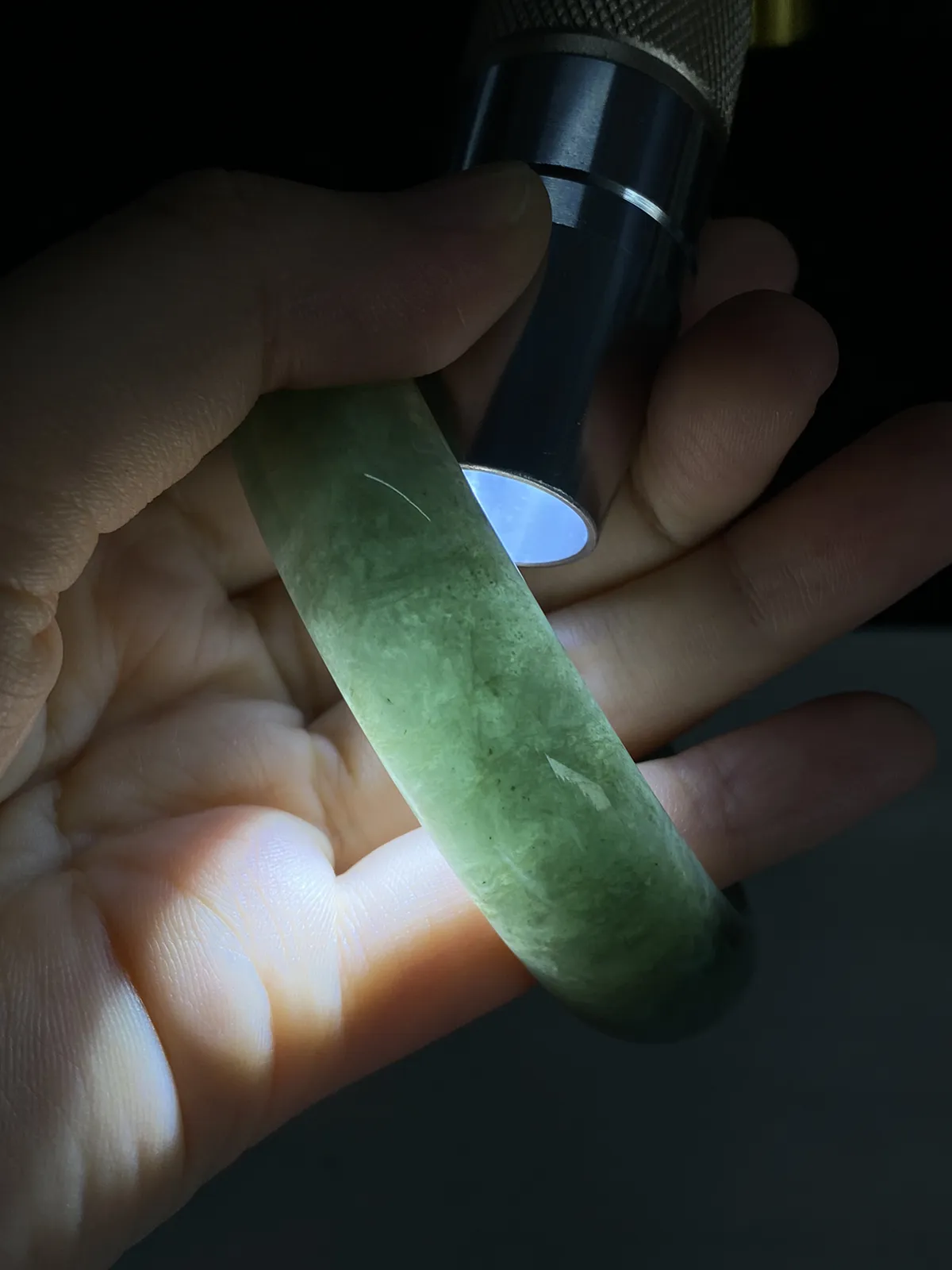 正圈59圈口，翡翠手镯