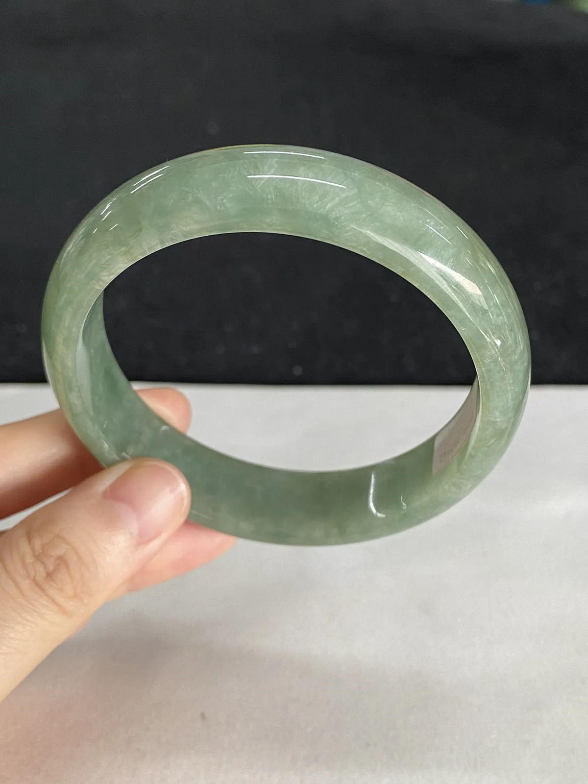 正圈59圈口，翡翠手镯