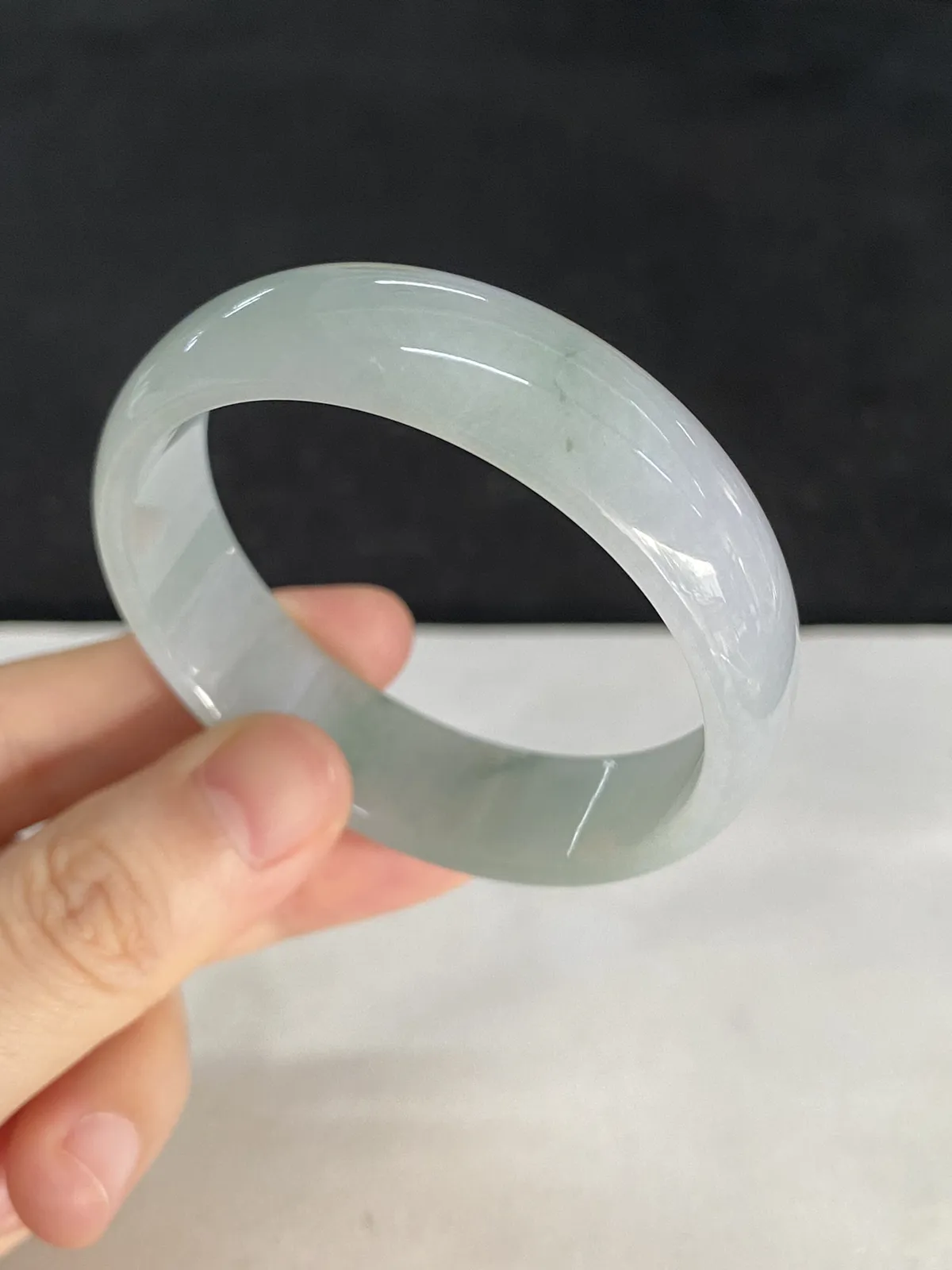 正圈49圈口，翡翠手镯