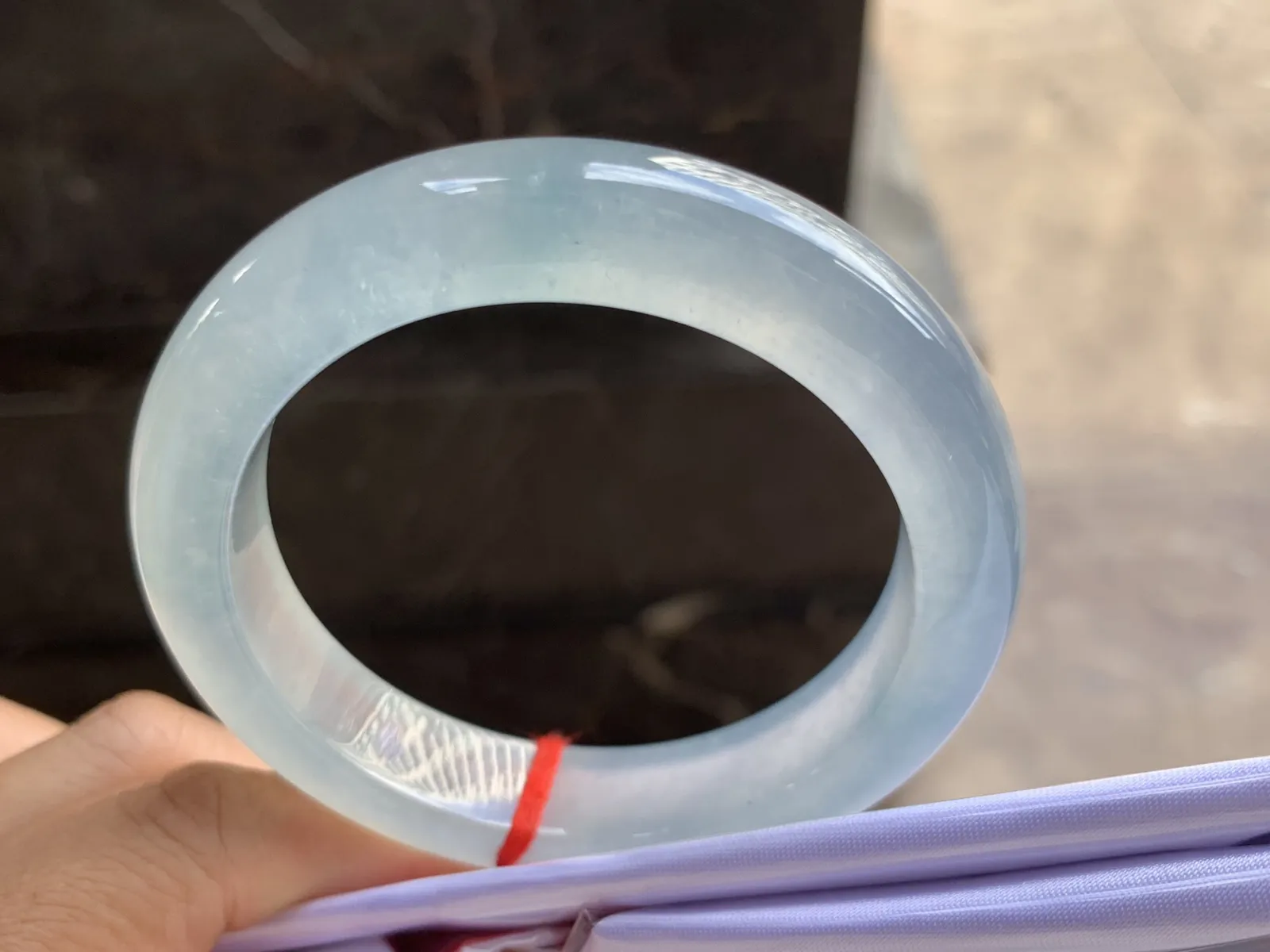 55-12.5-9.5mm
冰种手镯 冰感十足 纯净无暇