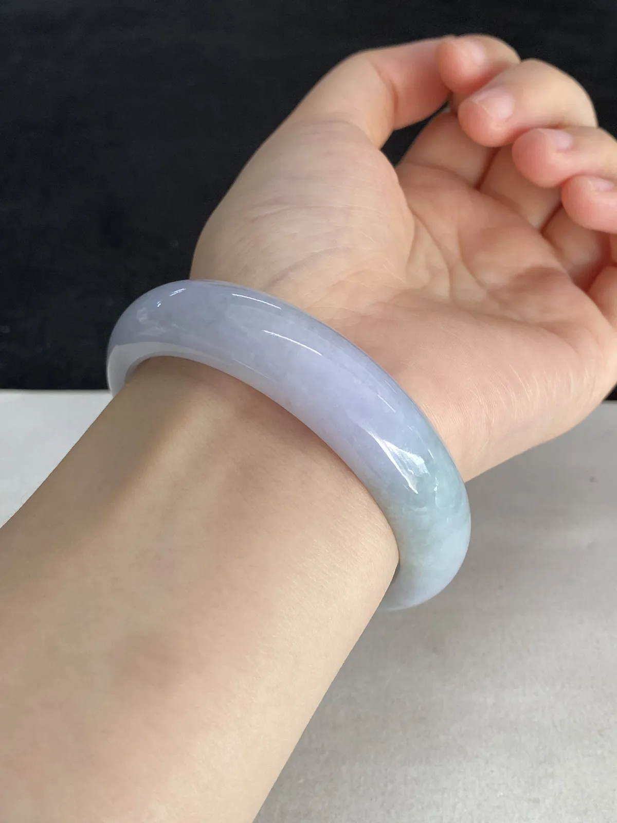 正圈54.8圈口，翡翠手镯