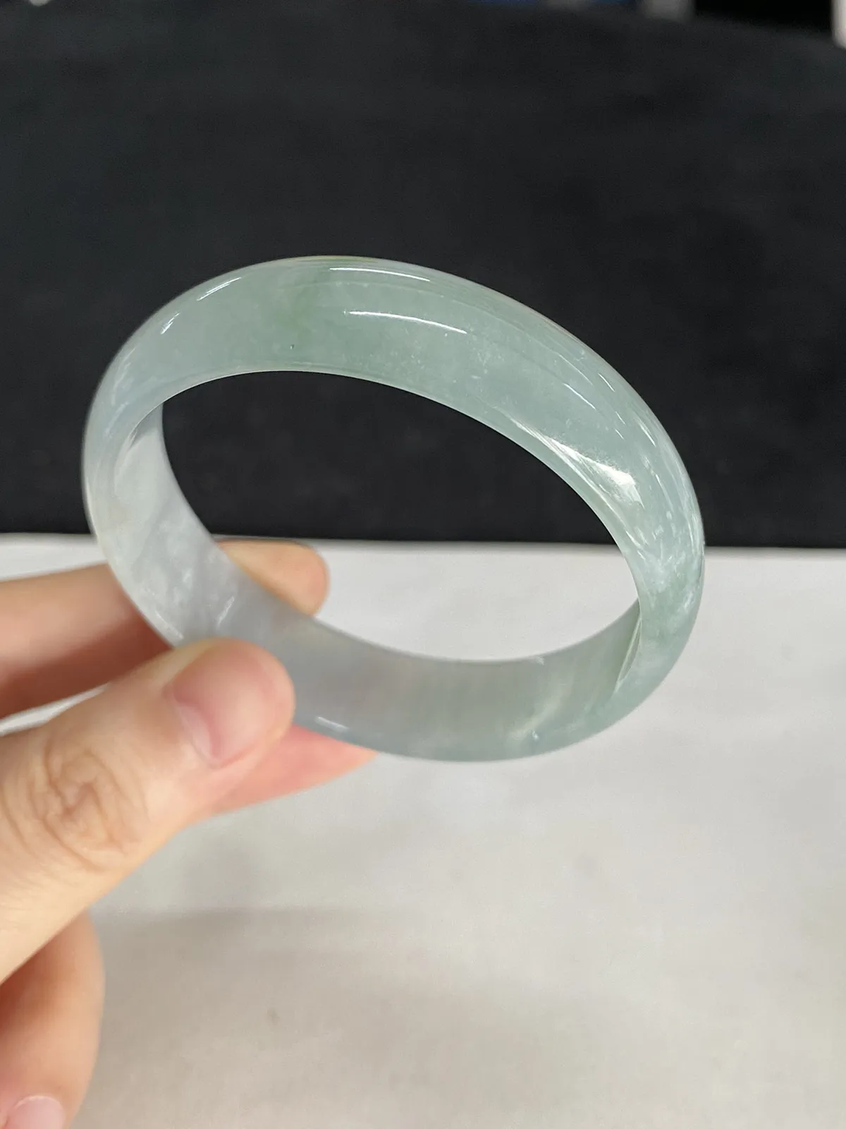 正圈52圈口，翡翠手镯