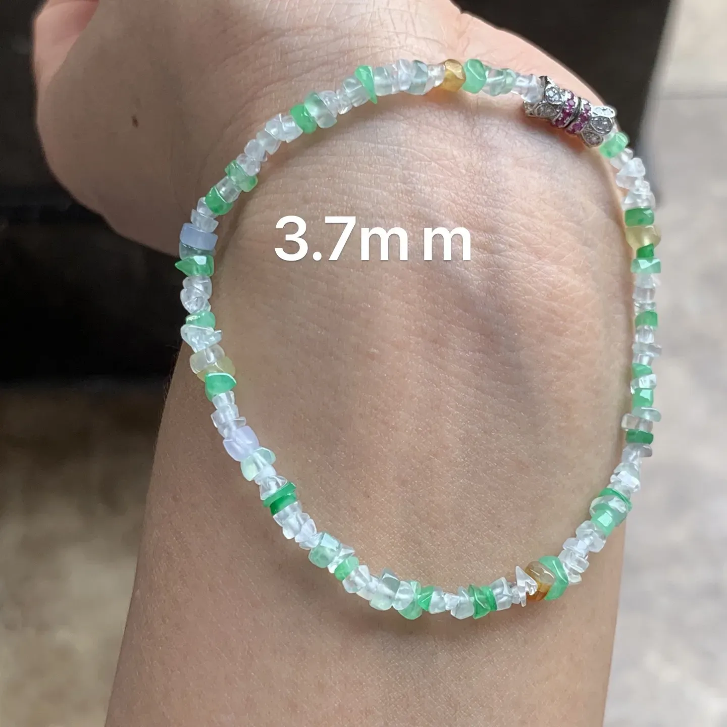 彩色糖果手串 颜色漂亮 小精品