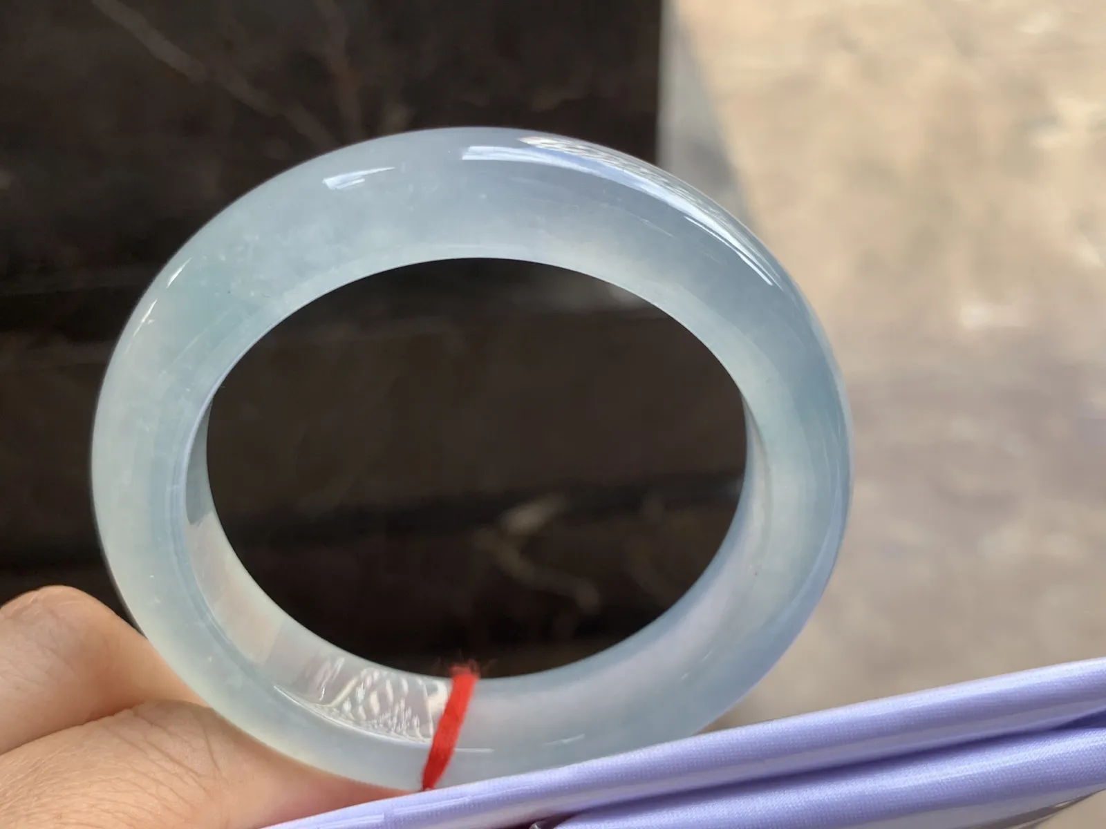 55-12.5-9.5mm
冰种手镯 冰感十足 纯净无暇