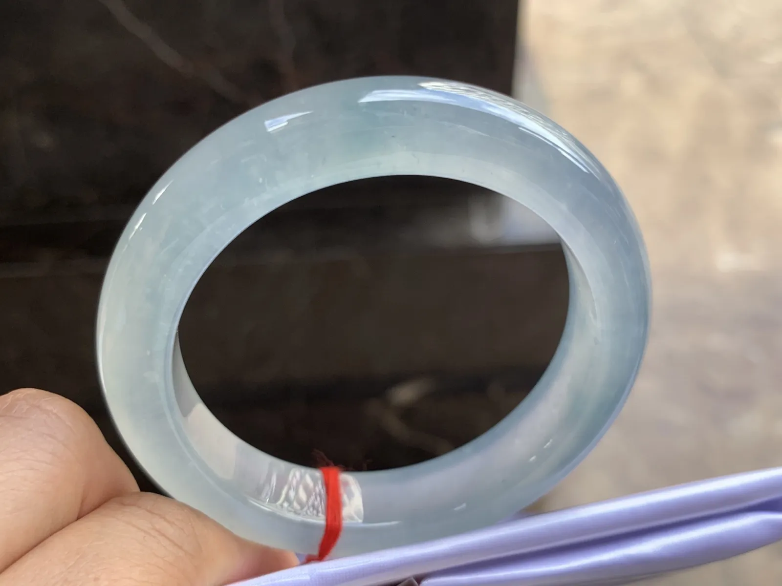 55-12.5-9.5mm
冰种手镯 冰感十足 纯净无暇