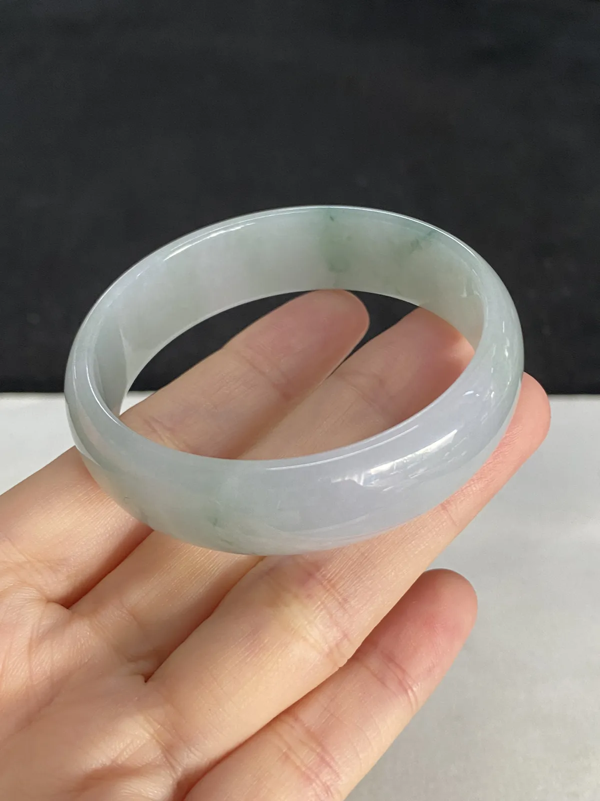 正圈49圈口，翡翠手镯
