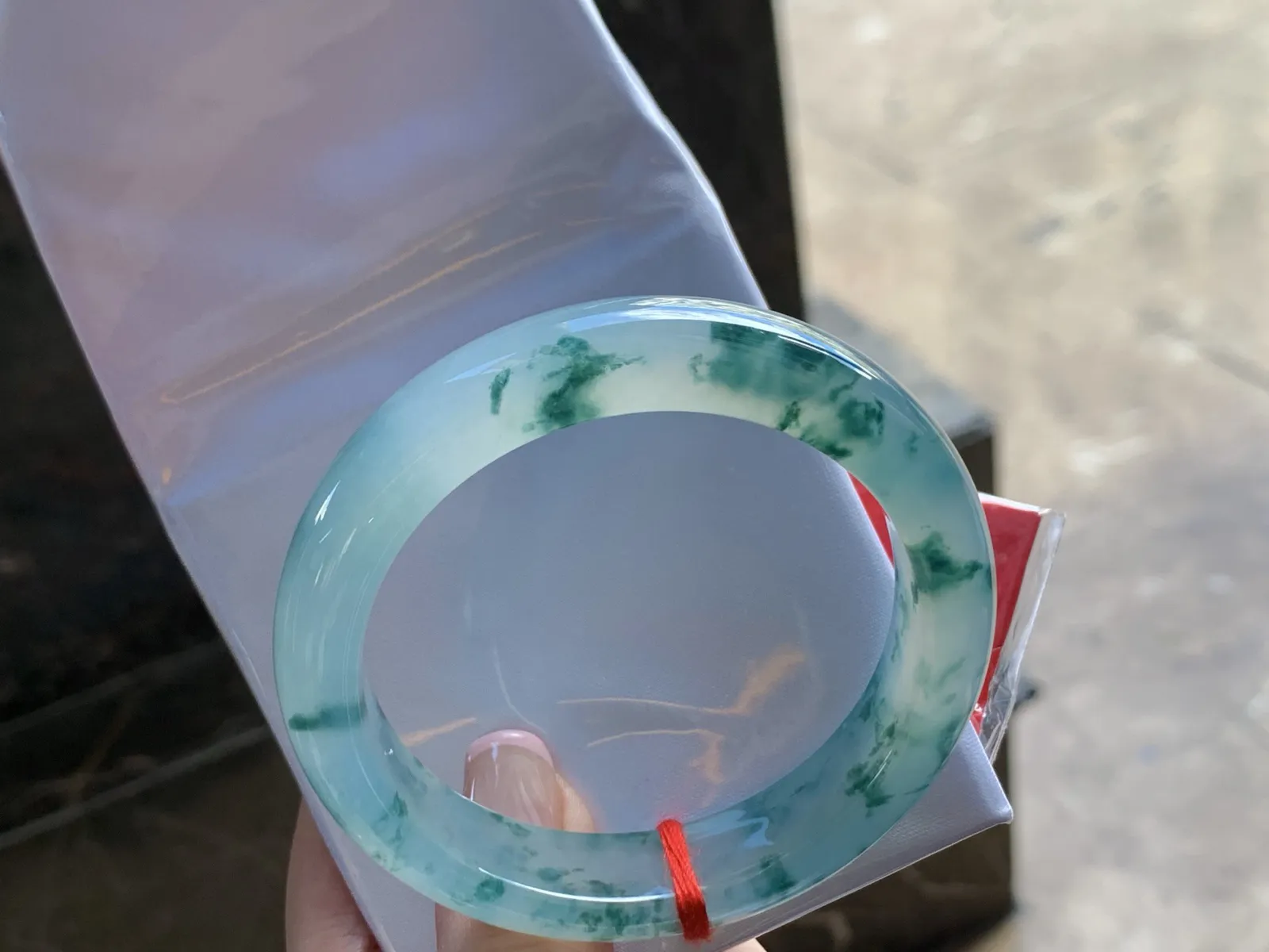 55-13-9

冰种飘花手镯^_^
种老
