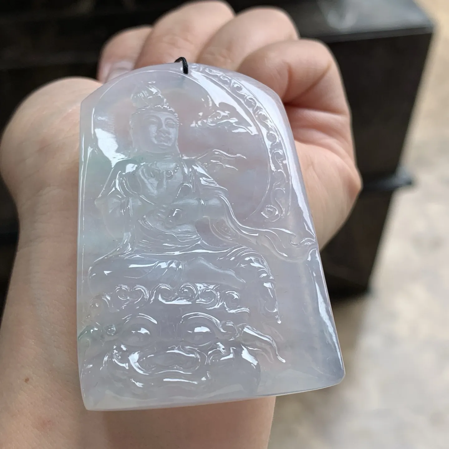 文殊菩萨牌^_^种水足 清新细腻