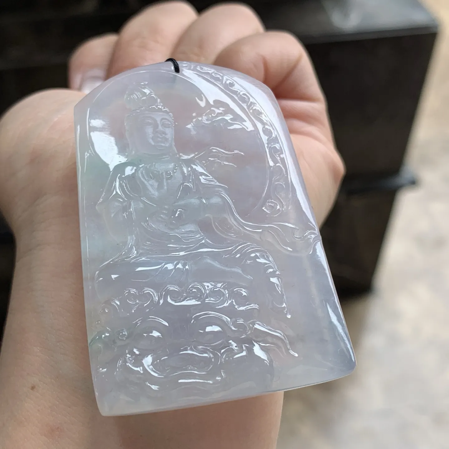 文殊菩萨牌^_^种水足 清新细腻