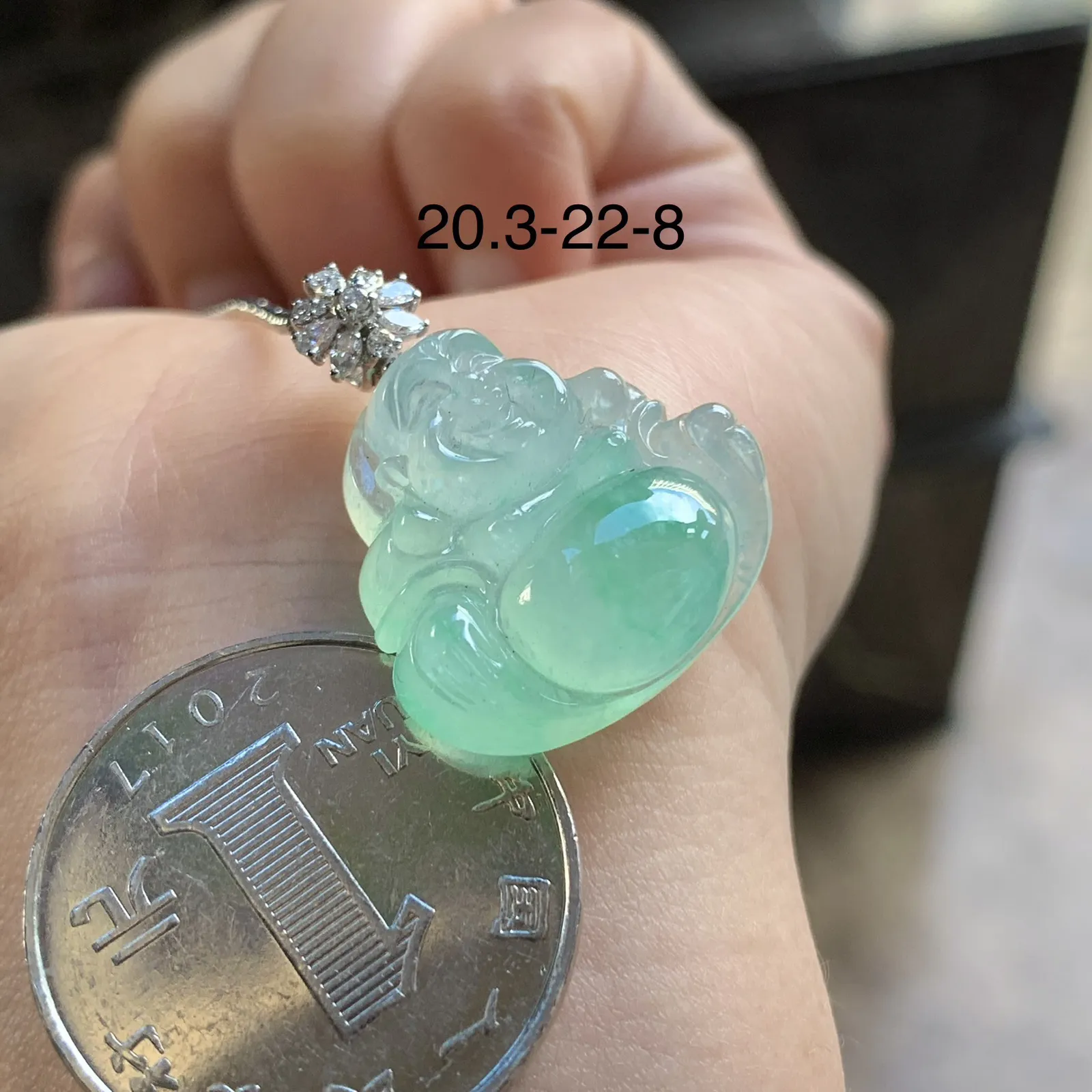 金扣冰晴绿佛公^_^清新冰透