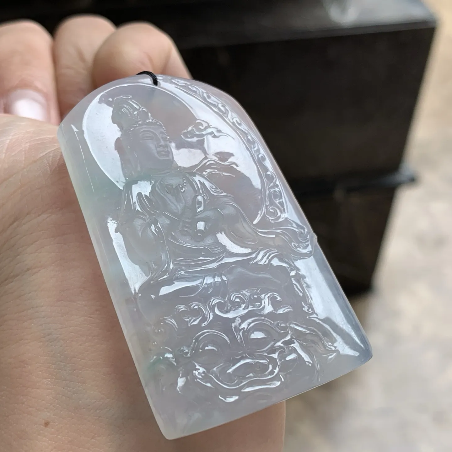 文殊菩萨牌^_^种水足 清新细腻