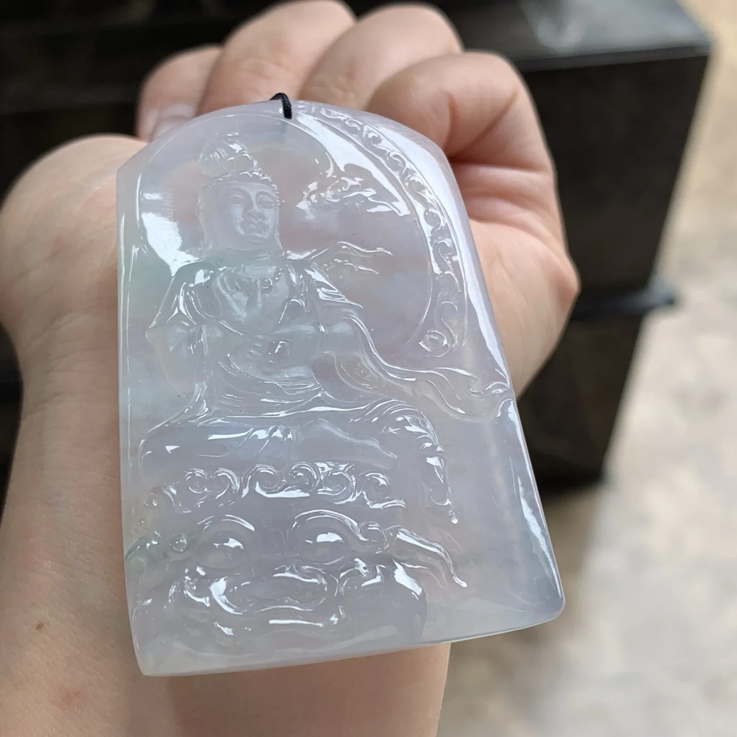 文殊菩萨牌^_^种水足 清新细腻