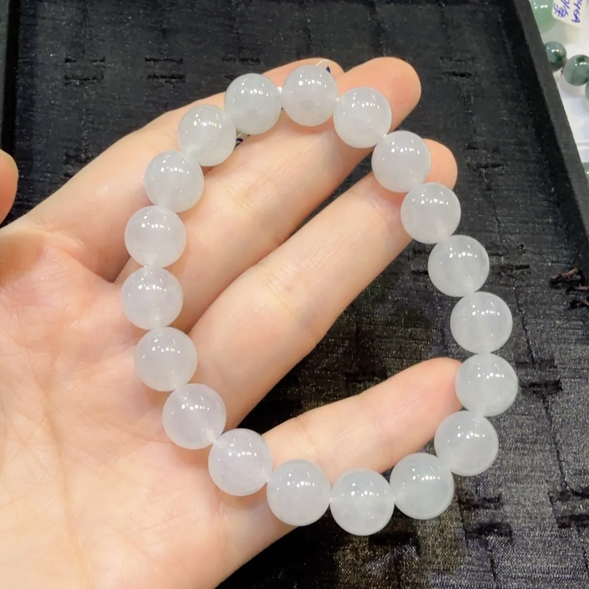 冰种手串 尺寸10.3