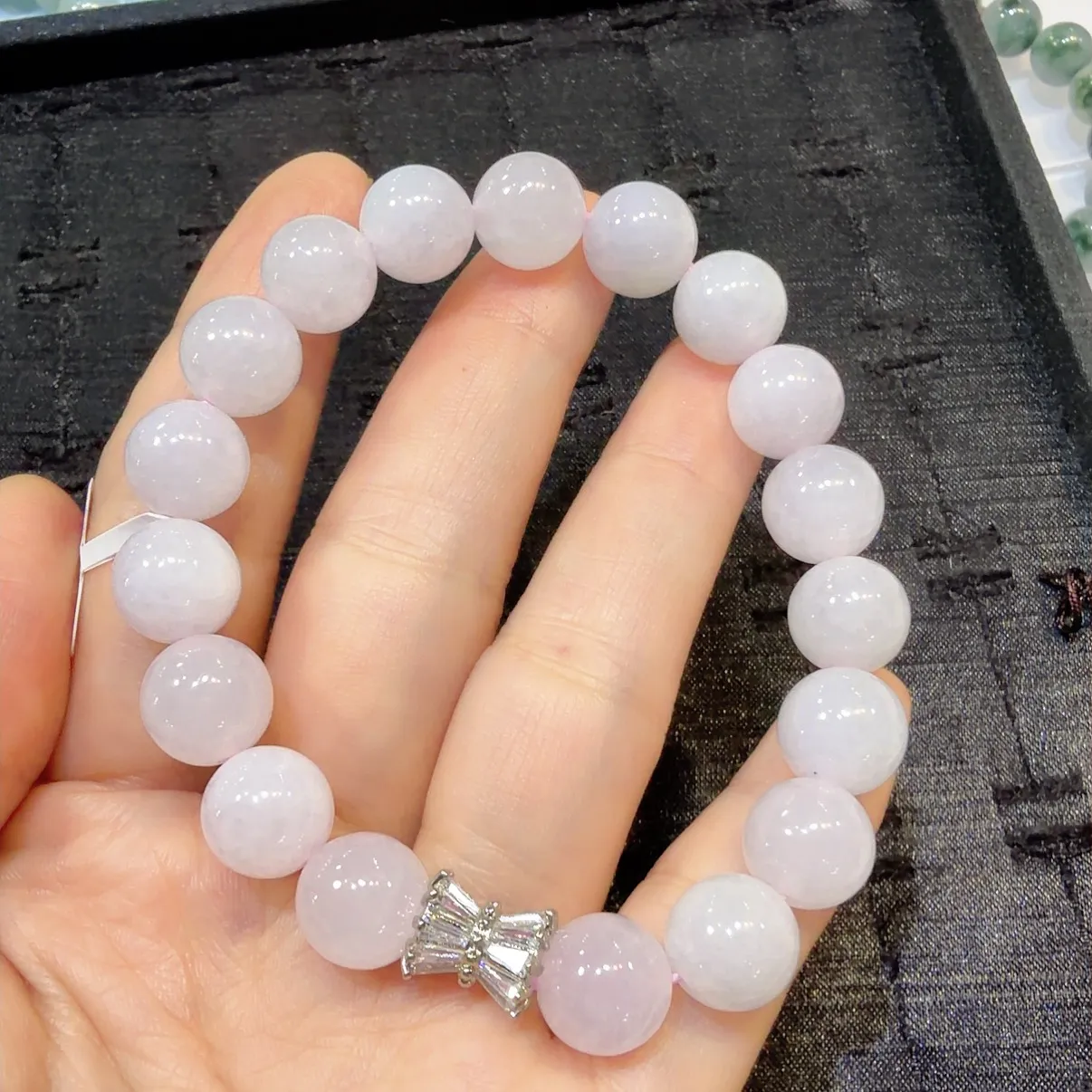 淡紫手串 尺寸10.3