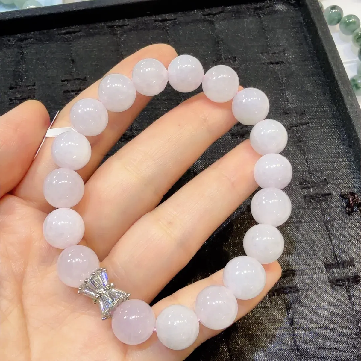 淡紫手串 尺寸10.3