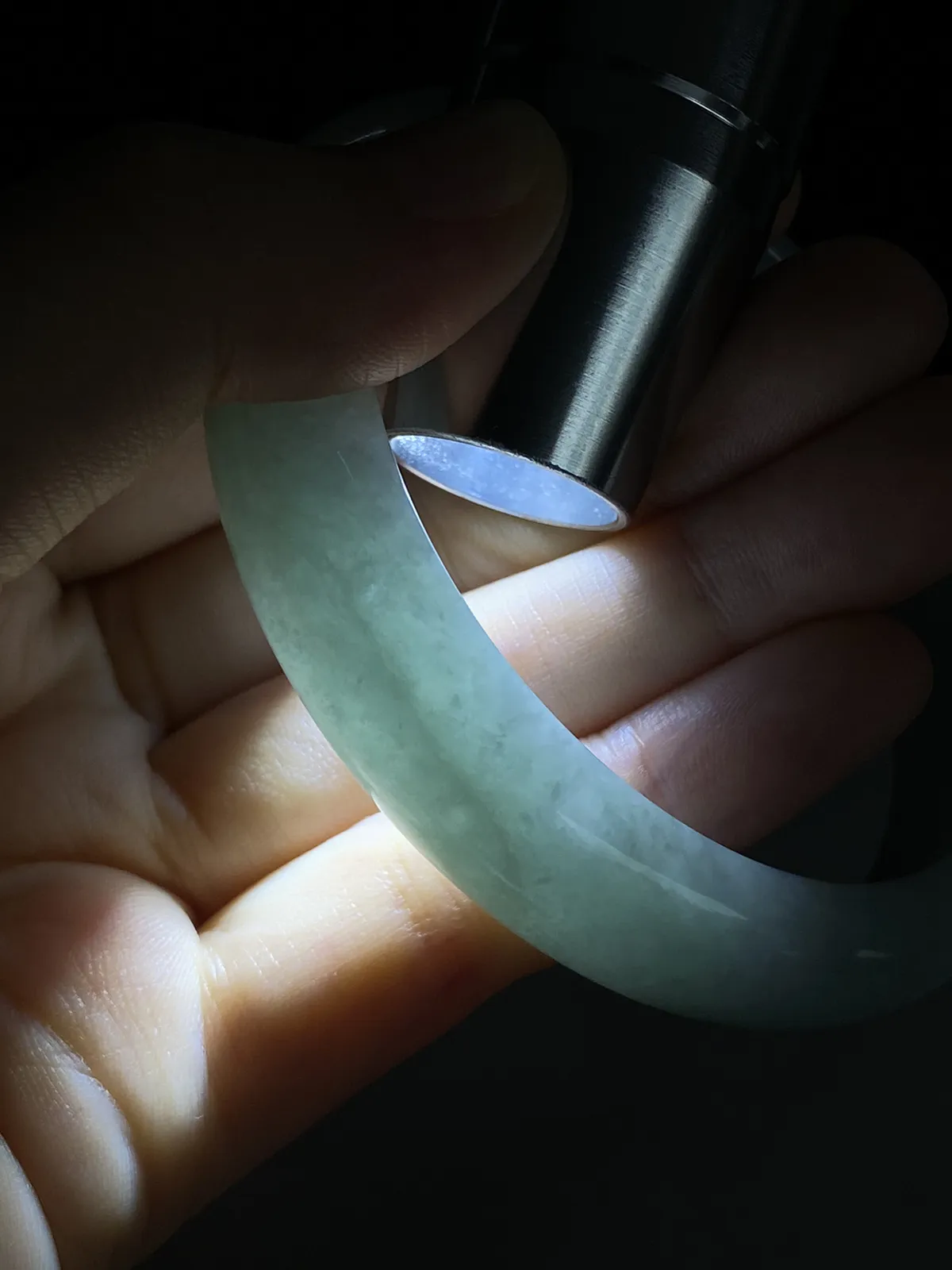 正圈58.2圈口，翡翠手镯