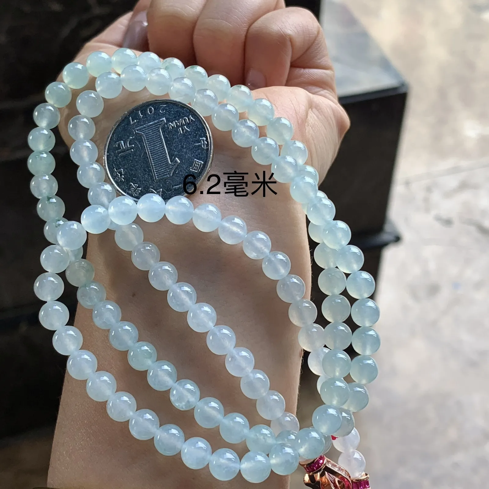 晴底珠串^_^清新冰透