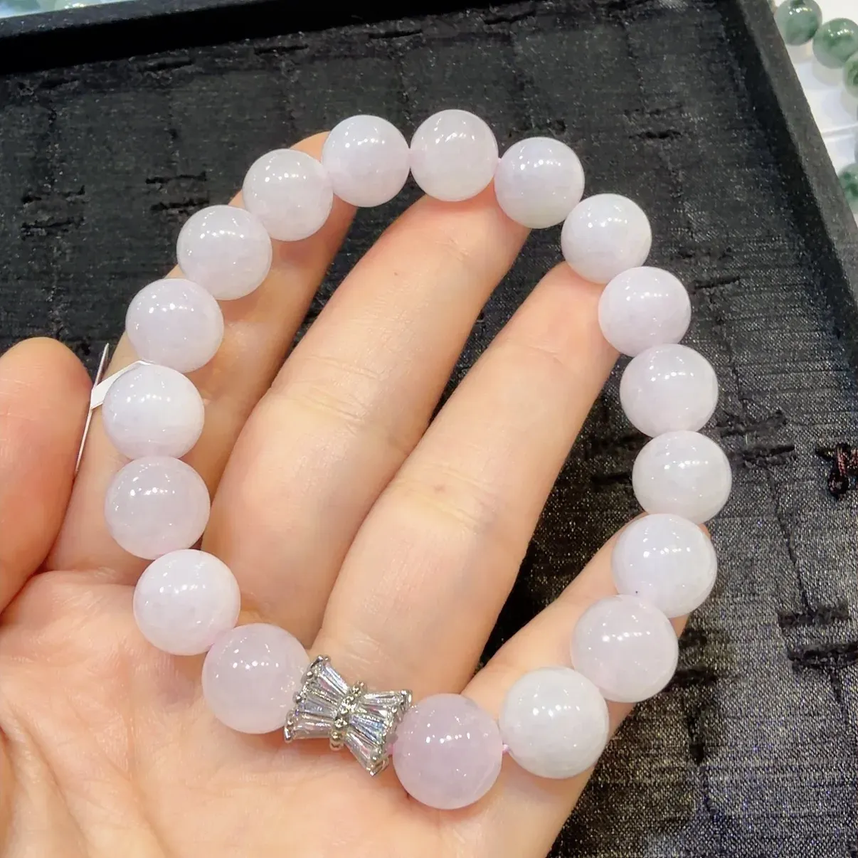 淡紫手串 尺寸10.3