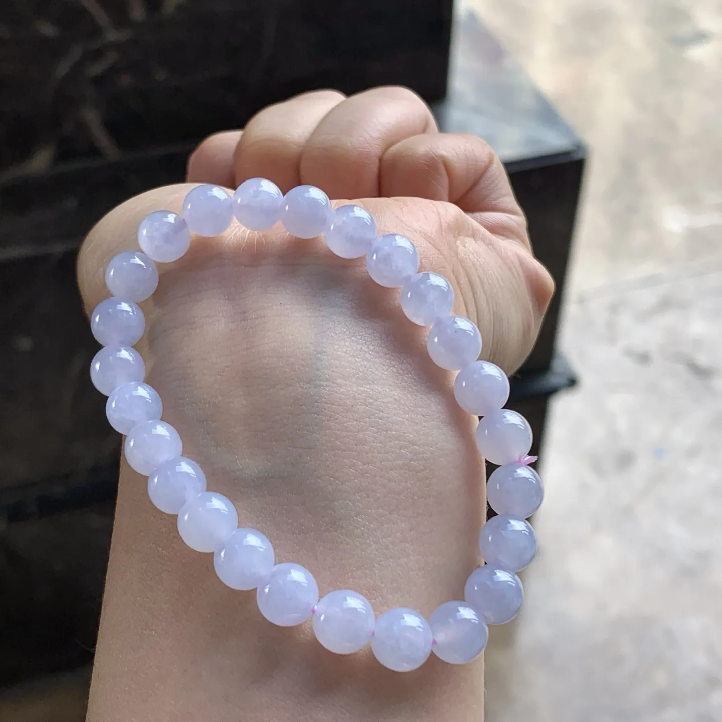 冰紫珠串^_^清新 颜色淡雅