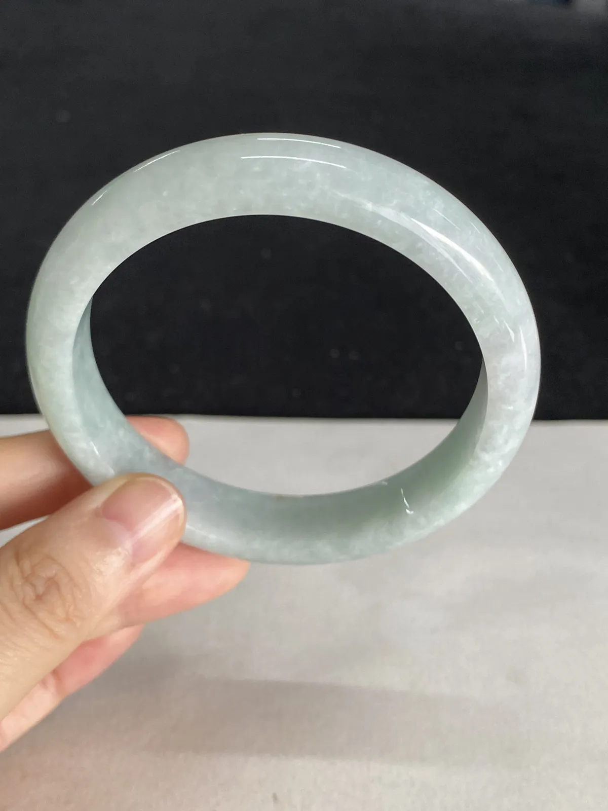 正圈58.2圈口，翡翠手镯
